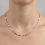 Silver Link 925 Sterling Silver Women's Chain 18 Inch